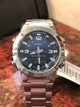 Мужские часы Casio AMW870 серый-синий - изображение 2