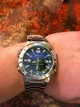 Мужские часы Casio AMW870 серый-синий - изображение 4