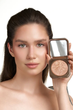 Бронзер ZOLA Natural Bronze Glow 01 Ніжна мармурова бронза Nude Marble Bronze - зображення 7