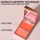 Міні рум'яна Patrick Ta Mini Major Headlines Double-Take Creme & Powder Blush Duo -Shes That Girl - зображення 6