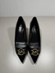 Жіночі туфлі-човники Michael Kors Rory Flex Pump з натуральної шкіри чорного кольору розмір 37 - 24см - изображение 3