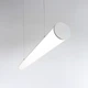 Линейный светодиодный цилиндрический светильник X-LED 25 Вт серый (1000x60x60) - изображение 4