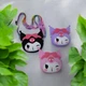Сумочка аніме "Sanrio. Kuromi (Куромі)", бузкова - зображення 2