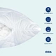 Подушка IDEIA готельної серії Standart Plus 40х60 см, чохол з блискавкою антиалергенна Білий 000044581 - изображение 4