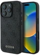 Etui na smartfon Guess 4G Classic do Apple iPhone 16 Pro Black (3666339346065) - obraz 1