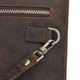 Красивая барсетка мужская в коже Crazy horse Vintage 14954 Коричневая - изображение 2