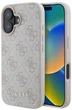 Etui na smartfon Guess 4G Classic do Apple iPhone 16 Pink (3666339346089) - obraz 1