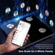 Умные весы для тела Foryond с анализом состава тела и подключением к APP черные - изображение 5