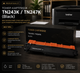 Совместимый тонер-картридж Brother TN243K / TN247K (Black) — Высококачественный аналог для лазерных принтеров Brother (Без чипа) - изображение 1