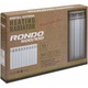 Биметаллический радиатор Rondo 500/100 боковое подключение, белый (10 секций в сборе) (RND500) - изображение 4