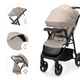 Прогулочная коляска Kinderkraft Trig 3 Tray Beige (KSTRIG03BEG000T) - изображение 4
