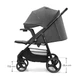 Прогулочная коляска Kinderkraft Trig 3 Tray Grey (KSTRIG03GRY000T) - изображение 9