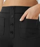 Женские прямые брюки с высокой посадкой ElevyPants, черные, размер S-M - изображение 6