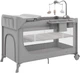 Кровать-манеж с пеленатором Kinderkraft Leody Up Grey (KCLEODUPGRY00AC) - изображение 1