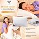 Подушка для сну IDEIA Air Dream Exclusive 50x70 Антиалергенне волокно, два знімних чохла, на блискавці, біла (4820182653490) - зображення 4