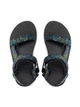 Сандалі жіночі Teva W Original Universal Wildflower 1125201 легкі сандалі на літо чорні з синім Розмір 38 - изображение 5