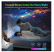 Проектор звездного неба Galaxy Pro BL-DQY02 12 в 1 HD, домашний планетарий с таймером, LED ночник белый - изображение 4