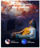 POCOCO Galaxy Star Projector Проектор звездного неба с оптическими дисками, домашний планетарий LED ночник - изображение 7