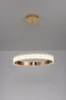 Люстра светодиодная подвесная Luminaria ERIKA 65W R485 GOLD с пультом - изображение 8