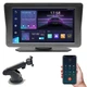 Автомобильный монитор 7 дюймов CarPlay Android Auto Bluetooth сенсорный IPS экран 1024x600 мультимедийная система с навигацией музыкой звонками FM радио AUX Type-C - изображение 8