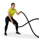 Канат для кроссфита Actiget Battle Rope 9 м тренировочный ACT0015 Black (JDT-0850179) - изображение 5