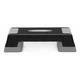 Степ-платформа 2-ступінчаста Actiget 73 х 28.5 х 12-17.5 см ACT0120 Black/Grey (JDT-0850212) - зображення 1
