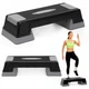 Степ-платформа 2-ступінчаста Actiget 73 х 28.5 х 12-17.5 см ACT0120 Black/Grey (JDT-0850212) - зображення 9