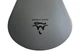 Килимок для йоги каучуковий Vimal Oval Anthracite RAO 183×68×0.5 см - зображення 2