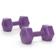 Гантелі Actiget Hex 2 x 2 кг ACT0158 Purple - зображення 13