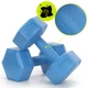 Гантелі Actiget Hex 2 x 2.5 кг ACT0160 Blue - зображення 2