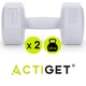 Гантелі Actiget Hex 2 x 3 кг ACT0161 Grey - зображення 7