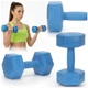 Гантелі Actiget Hex 2 x 2.5 кг ACT0160 Blue - зображення 19