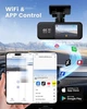 Автомобильный видеорегистратор V31 4K Ultra HD с Wi-Fi и IPS-дисплеем, двухкамерный регистратор в авто с камерой - Б/У - изображение 2