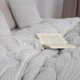 Одеяло двуспальное ТЕП VELOUR 1-04871_34484 180х210 см светло-серое 5192270 - изображение 5