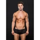 Мужские боксеры-транки ENVY Microfiber Trunk полосатые черные S/M 1 шт - изображение 1