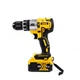 Набор инструментов 2в1 DeWalt 48 В 6 А·ч аккумуляторный ударный шуруповерт DCD996P2 96 Нм дрель 13 мм бесщеточная УШМ DCG409 125 мм болгарка 11000 об мин для сверления резки шлифовки ремонта строительства монтажа с двумя АКБ кейсом - изображение 3