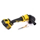 Набор инструментов 2в1 DeWalt 48 В 6 А·ч аккумуляторный ударный шуруповерт DCD996P2 96 Нм дрель 13 мм бесщеточная УШМ DCG409 125 мм болгарка 11000 об мин для сверления резки шлифовки ремонта строительства монтажа с двумя АКБ кейсом - изображение 6