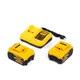 Набор инструментов 2в1 DeWalt 48 В 6 А·ч аккумуляторный ударный шуруповерт DCD996P2 96 Нм дрель 13 мм бесщеточная УШМ DCG409 125 мм болгарка 11000 об мин для сверления резки шлифовки ремонта строительства монтажа с двумя АКБ кейсом - изображение 8