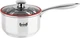 Ковш с крышкой Krauff Smart Сhef 26-238-067 12 см 0.7 л серебристый 5212561 - зображення 1