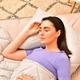Подушка IDEIA NORDIC COMFORT+ 50х70 см чохол зі стібкою та блискавкою антиалергенне волокно, сірий - зображення 5