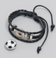 Браслет для чоловіків retro football з м'ячем - изображение 8