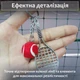 Брелок для ключей теннис брелоки брелки на ключи сумку рюкзак портфель зеркало автомобиля теннисный мячик и ракетка автомобильная подвеска в машину спортивный сувенирный металлический Красный 99_9_0_5C - изображение 2