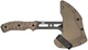 Топор 5.11 Tactical CFA Peacemaker Tomahawk для туризма и выживания легкая прочная kangaroo - изображение 4