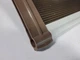 Козырек для двери из поликарбоната Metal-gum NowK80x120 120 х 80 см навес для балкона Коричневый - изображение 3