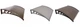 Козырек для двери из поликарбоната Metal-gum KlasK80x300 300 х 80 см навес для балкона Коричневый - изображение 5