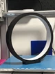 Кольцевая настольная Led-лампа 24 × 24 × 4 см с светом по кругу 3D-светильник в стиле модерн для интерьера - изображение 3