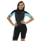 Гідрокостюм жіночий для серфінгу Marlin TROPIC SHORTY LADY 3 мм blue lagoon/black XS - зображення 7