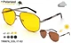 Чоловічі Окуляри Антифари THOM RICHARD TR9076 Col.17-X2 Polarized Поляризовані, Фотохромні Окуляри Хамелеони для Водіїв - зображення 8