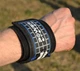 Бинты для запястья Active Point, хлопок, 45 см, синий/черный. - изображение 4