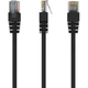 Патч-корд 2м Cablexpert (PP12-2M/BK) - зображення 1